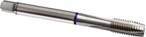 Guhring - #12-28 UNF, 3 Flute, Bright Finish, Cobalt Spiral Point Tap - Plug Chamfer, Right Hand Thread, 80mm OAL, 2B Class of Fit, Series 1990 - Exact Industrial Supply