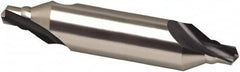 Combo Drill & Countersink: Metric, High Speed Steel Bright (Polished) Finish, Right Hand Cut, Series 590