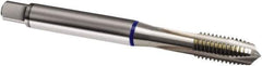 Guhring - M3x0.50 Metric, 3 Flute, Bright Finish, Cobalt Spiral Point Tap - Plug Chamfer, Right Hand Thread, 56mm OAL, 6H Class of Fit, Series 1870 - Exact Industrial Supply