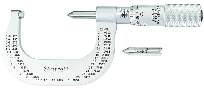 585CP SCRW THREAD MICROMETER - USA Tool & Supply