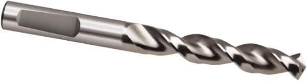 Guhring - 7.5mm 130° Cobalt Jobber Drill - Bright Finish, Right Hand Cut, Parabolic Flute, 91mm OAL, Cone Relief Point - USA Tool & Supply