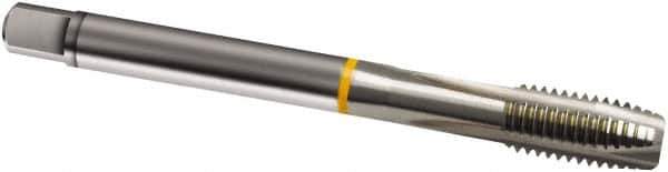 Guhring - 5/8-18 UNF, 3 Flute, Bright Finish, Cobalt Spiral Point Tap - Plug Chamfer, Right Hand Thread, 100mm OAL, 2B Class of Fit, Series 908 - Exact Industrial Supply