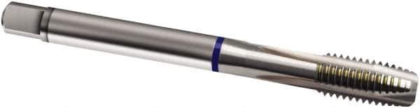 Guhring - M12x1.75 Metric, 3 Flute, Bright Finish, Powdered Metal Spiral Point Tap - Plug Chamfer, Right Hand Thread, 110mm OAL, 6H Class of Fit, Series 879 - Exact Industrial Supply