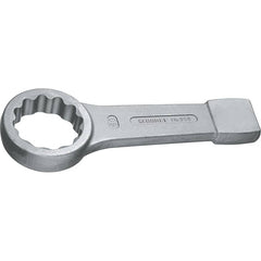 Box Wrenches; Wrench Type: Slogging Wrench; Wrench Size: 36 mm; Head Type: Straight; Double/Single End: Single; Wrench Shape: Straight; Material: Vanadium Steel; Finish: Chrome-Plated; Head Thickness: 19.5000; Standards: DIN 7444; Number Of Points: 12; Ov