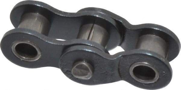 Browning - 1/4" Pitch, ANSI 25, Double Pitch Roller Chain Offset Link - For Use with Single Strand Chain - USA Tool & Supply