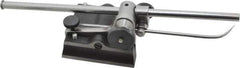 Starrett - 2 Spindle, 9 and 12 Inch Spindle Length, Surface Gage - 3 Inch Long x 2-9/16 Inch Wide Base, Hardened Steel - USA Tool & Supply