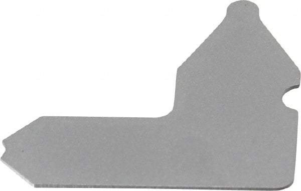 Starrett - 5/64 Inch Radius Gage - Satin Chrome Finish, Stainless Steel - USA Tool & Supply