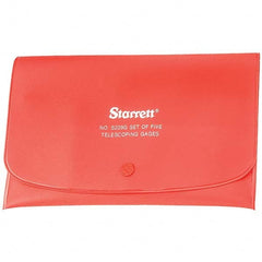 Starrett - Bore Gage Accessories Type: Case Minimum Measurement (Decimal Inch): 0.5000 - USA Tool & Supply