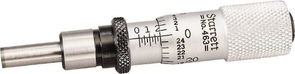 Starrett - Mechanical Micrometer Heads Minimum Measurement (Inch): 0 Minimum Measurement (Decimal Inch): 0 - USA Tool & Supply