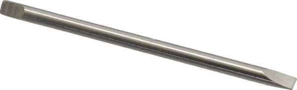 Starrett - 5/8" Blade Length Precision Blade Screwdriver - 3-3/4" OAL - USA Tool & Supply