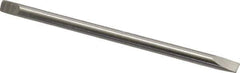 Starrett - 5/8" Blade Length Precision Blade Screwdriver - 3-3/4" OAL - USA Tool & Supply