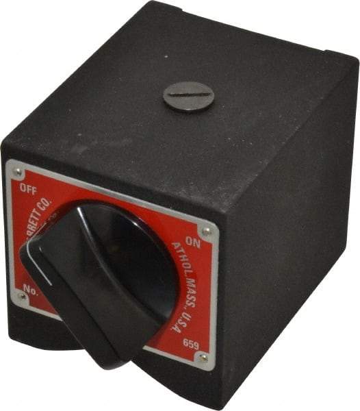 Starrett - 250 Lb Magnetic Pull, Indicator Positioner & Holder with Base - 3" Base Height, 3-1/2" Base Length, 3" Base Width - USA Tool & Supply