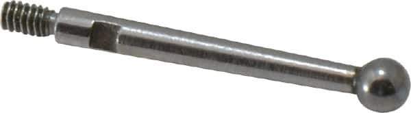 Starrett - 13/16 Inch Long, Carbide, Height Gage Contact Point - For Use with Starrett Height Gages - USA Tool & Supply