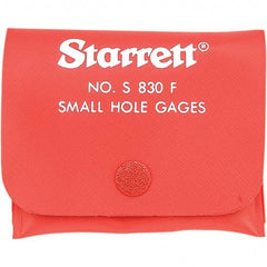 Starrett - Bore Gage Accessories Type: Case Minimum Measurement (Decimal Inch): 0.1250 - USA Tool & Supply