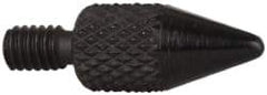 Starrett - #4-48, 1/16" Ball Diam, Steel Tapered Contact Point - 7/16" Contact Point Length, Use with AGD Dial Indicators - USA Tool & Supply