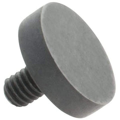 Starrett - #4-48, 3/8" Ball Diam, Steel Flat Contact Point - 3/32" Contact Point Length, Use with 650 & 651 Back Plunger Dial Indicators, AGD Dial Indicators - USA Tool & Supply