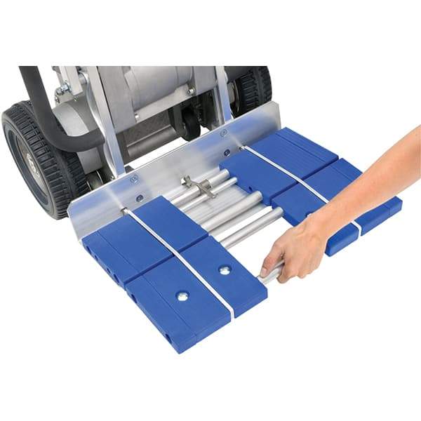 Wesco Industrial Products - 21" Wide x 5" High x 14" Deep Hand Truck Snap-On Toe Plate - 725 Lb Load Capacity - USA Tool & Supply