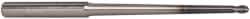 Accupro - 1/8" Diam, 1/8" LOC, 2 Flute Solid Carbide Ball End Mill - AlTiN Finish, Single End, 4" OAL, 1/4" Shank Diam, Spiral Flute - USA Tool & Supply