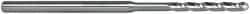 Accupro - 0.1" Diam, 3/4" LOC, 3 Flute Solid Carbide Ball End Mill - Uncoated, Single End, 2-1/2" OAL, 1/8" Shank Diam, Spiral Flute - USA Tool & Supply