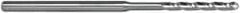 Accupro - 0.1" Diam, 3/4" LOC, 3 Flute Solid Carbide Ball End Mill - Uncoated, Single End, 2-1/2" OAL, 1/8" Shank Diam, Spiral Flute - USA Tool & Supply