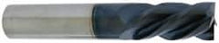 Accupro - 1", 1-3/4" LOC, 1" Shank Diam, 4" OAL, 4 Flute, Solid Carbide Square End Mill - USA Tool & Supply
