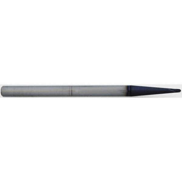 Accupro - 1", 1-1/4" LOC, 1" Shank Diam, 6" OAL, 7 Flute, Solid Carbide Square End Mill - USA Tool & Supply