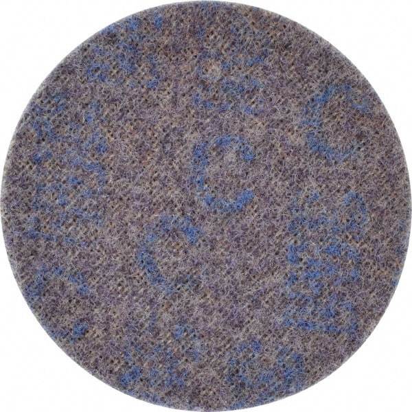 3M - 4-1/2" Diam, Aluminum Oxide Hook & Loop Disc - Coarse Grade, Nonwoven, Series SL-DH - USA Tool & Supply