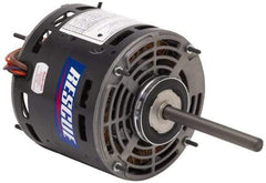 US Motors - 1/2 hp, OPAO Enclosure, Auto Thermal Protection, 1,075 RPM, 115 Volt, 60 Hz, Single Phase Permanent Split Capacitor (PSC) Motor - Size 48Y Frame, Ring/Stud Mount, 4 Speed, Sleeve Bearings, 7.3 Full Load Amps, B Class Insulation, Reversible - USA Tool & Supply