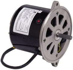 US Motors - 1/3 hp, ODP Enclosure, Manual Thermal Protection, 3,450 RPM, 115 Volt, 60 Hz, Split Phase Motor - Size 48N Frame, N-Flange Mount, 1 Speed, Sleeve Bearings, 4.8 Full Load Amps, B Class Insulation, Reversible - USA Tool & Supply