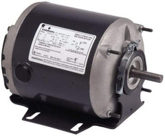 US Motors - 1/2 hp, TEAO Enclosure, No Thermal Protection, 1,725 RPM, 230 Volt, 60 Hz, Industrial Electric AC/DC Motor - Size 56 Frame, Cradle/Stud Mount, 1 Speed, Sleeve Bearings, 3.6 Full Load Amps, A Class Insulation, Reversible - USA Tool & Supply