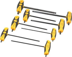 Wiha - 8 Piece T-Handle Hex Key Set - USA Tool & Supply