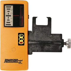 Johnson Level & Tool - Laser Level 9 V Battery, Laser Detector - Use With Red Beam Rotary Laser - USA Tool & Supply