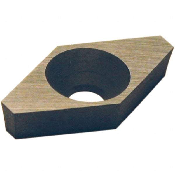 Tool-Flo - Trapezoid Threading Shim Seat for Indexables - Carbide, 0.187" Thick, TF Shim Style, Neutral Rake, Right Hand Cut - USA Tool & Supply