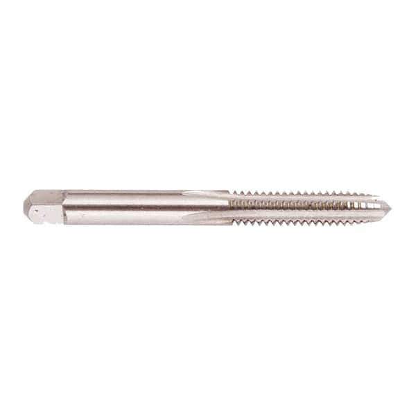 Regal Cutting Tools - #2-56 UNC 2B 2 Flute Bright Finish Solid Carbide Straight Flute Standard Hand Tap - Taper, Right Hand Thread, 1-3/4" OAL, 7/16" Thread Length, H2 Limit, Oversize - USA Tool & Supply