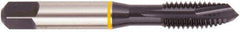 Regal Cutting Tools - 3/4-10 UNC, 3 Flute, Oxide Finish, Vanadium High Speed Steel Spiral Point Tap - Plug Chamfer, Right Hand Thread, 4-1/4" OAL, 1-7/32" Thread Length, 0.59" Shank Diam, 2B/3B Class of Fit, Series Triple Crown - Exact Industrial Supply