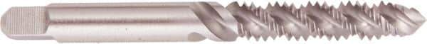 Regal Cutting Tools - 3/4-10 UNC 4 Flute Plug Spiral Flute Tap - High Speed Steel, Bright Finish, 4-1/4" OAL, Right Hand Flute, Right Hand Thread, H3 - USA Tool & Supply