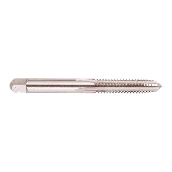 Regal Cutting Tools - 3/8-24 Taper RH H7 Bright High Speed Steel 4-Flute Straight Flute Hand Tap - Exact Industrial Supply