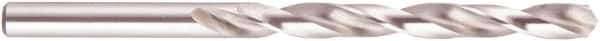 National Twist Drill - Letter X 118° High Speed Steel Jobber Drill - Bright Finish, Right Hand Cut, Spiral Flute, Straight Shank, 5-1/8" OAL - USA Tool & Supply