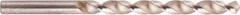 National Twist Drill - 13/32" 118° High Speed Steel Jobber Drill - Bright Finish, Right Hand Cut, Spiral Flute, Straight Shank, 5-1/4" OAL - USA Tool & Supply