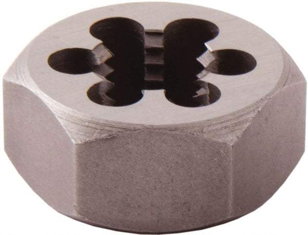 Regal Cutting Tools - 1-8 UNC Thread, 1-13/16" Hex, Right Hand Thread, Hex Rethreading Die - High Speed Steel, 1" Thick - Exact Industrial Supply