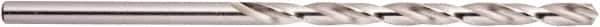 National Twist Drill - 1", 118° Point, Spiral Flute, High Speed Steel Taper Length Drill Bit - Bright Finish, 6-3/8" Flute Length, 11" OAL, Series 201 - USA Tool & Supply