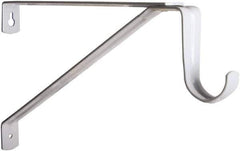 Knape & Vogt - 500 Lb Capacity, Epoxy Coated, Shelf & Pole Support Bracket - 14.380" Long, 5" High, 10" Wide - USA Tool & Supply