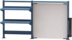 Lista - Steel Workbench & Workstation Riser Combination - 30" High, Use with 72" Long Workbenches - USA Tool & Supply