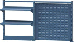 Lista - Steel Workbench & Workstation Riser Combination - 30" High, Use with 72" Long Workbenches - USA Tool & Supply