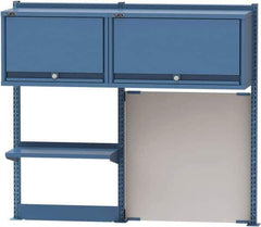 Lista - Steel Workbench & Workstation Riser Combination - 48" High, Use with 60" Long Workbenches - USA Tool & Supply
