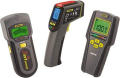 General - 40 to 104°F Operating Temp, Home Inspector Kit - LCD Display, Includes MMD7NP - Pinless Moisture Meter, IRTC50 - Scanning IR Thermometer, MSV100 - Metal/Stud/Voltage Detector, (3) Batteries, Soft Case - USA Tool & Supply