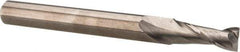 SGS - 1", 3" LOC, 1" Shank Diam, 6" OAL, 2 Flute, Solid Carbide Square End Mill - Single End, AlTiN Finish, Spiral Flute, 30° Helix, Centercutting, Right Hand Cut, Right Hand Flute, Series 3EL - USA Tool & Supply