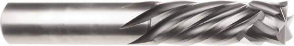 SGS - 1/4" Cutting Diam x 1" Length of Cut, 4 Flute, Compression Spiral Router Bit - Uncoated, Right Hand Cut, Solid Carbide, 2-1/2" OAL x 1/4" Shank Diam, Square End - USA Tool & Supply