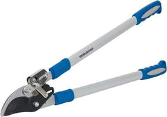 PRO-SOURCE - By-Pass Lopper - 4-1/2" Long PTFE Coated Steel Blade, 25" Long Handle with Grips - USA Tool & Supply