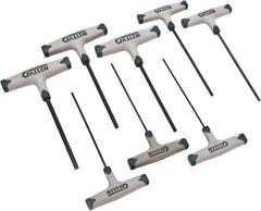 Allen - 8 Piece T-Handle Hex Key Set - USA Tool & Supply